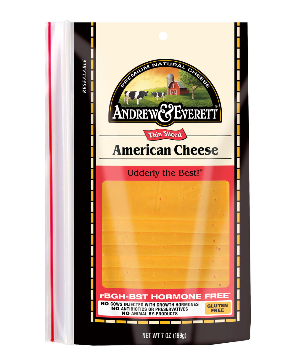 American cheese photo courtesy Andrew &amp; Everett